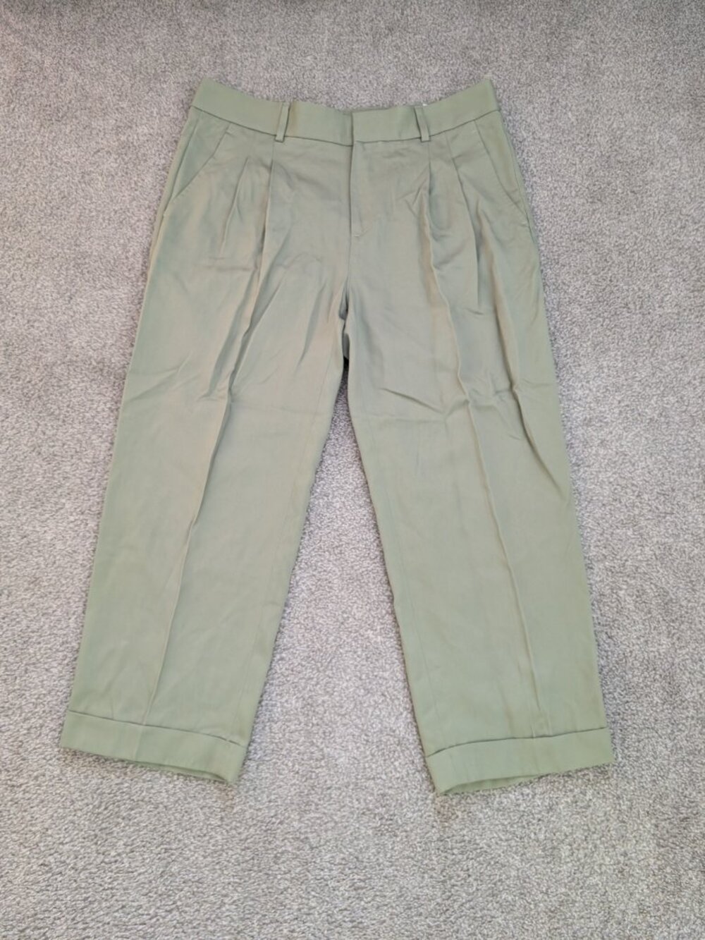 BANANA REPUBLIC WOMENS SZ 8 NAVY BLUE STRETCH PANTS Casual Professional Work
